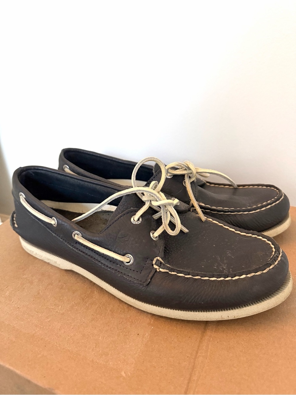 Sperry Leather Boat Shoes Men’s